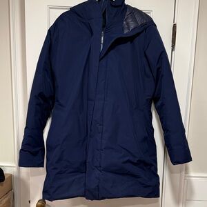 Marmot long down coat size XL